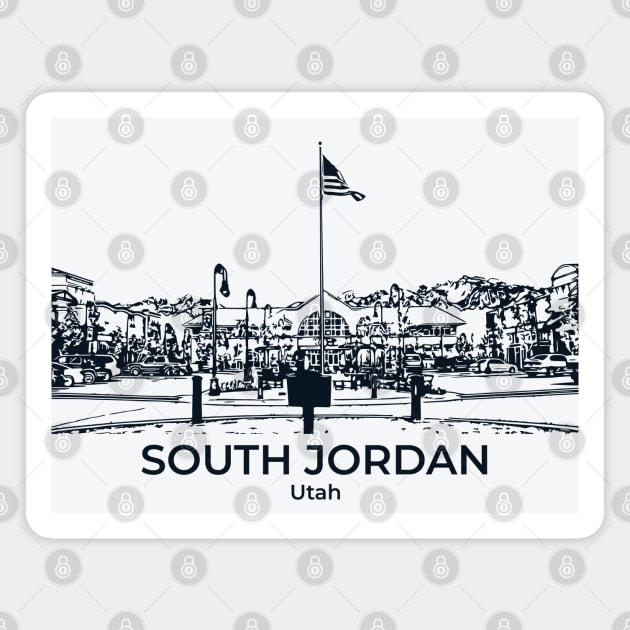 South Jordan - Utah Magnet by Lakeric